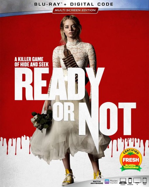 Front Standard. Ready or Not [Includes Digital Copy] [Blu-ray] [2019].