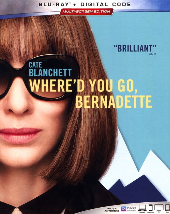 

Where'd You Go, Bernadette [Includes Digital Copy] [Blu-ray/DVD] [2019]