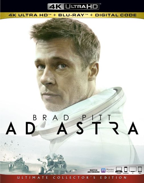 Front Standard. Ad Astra [Includes Digital Copy] [4K Ultra HD Blu-ray/Blu-ray] [2019].