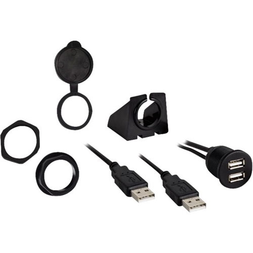 Metra - 3' USB Type A-to-USB Type A Cable - Black was $19.99 now $14.99 (25.0% off)