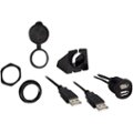 Angle. Metra - 3' USB Type A-to-USB Type A Cable - Black.