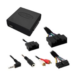 AXXESS - Steering Wheel Control / Data Interface Adapter for Select Ford Vehicles - Black - Front_Zoom