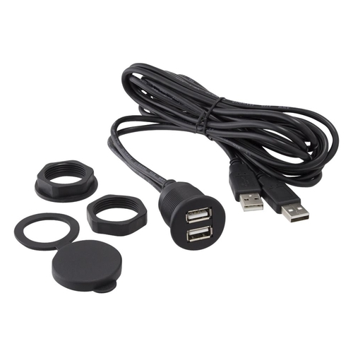 AXXESS - 3' USB Type A-to-USB Type A Charge-and-Sync Cable - Black was $19.99 now $14.99 (25.0% off)