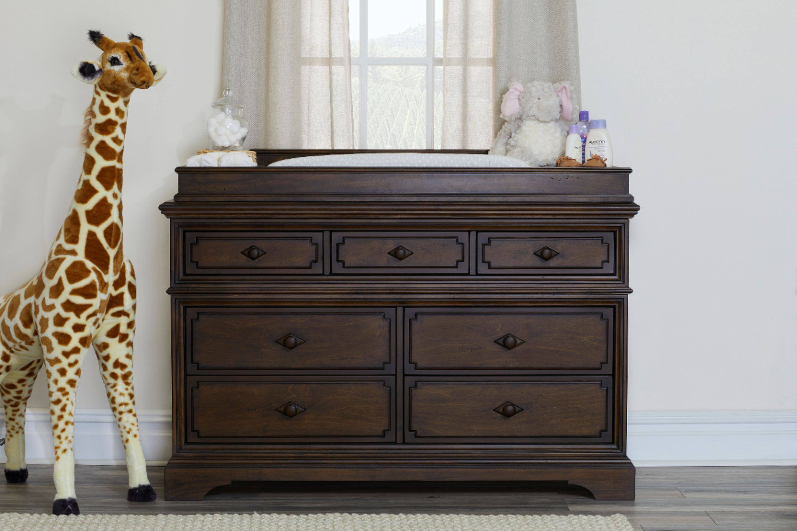 Best Buy Biltmore Amherst Changing Topper Burnt Oak 23965BOK