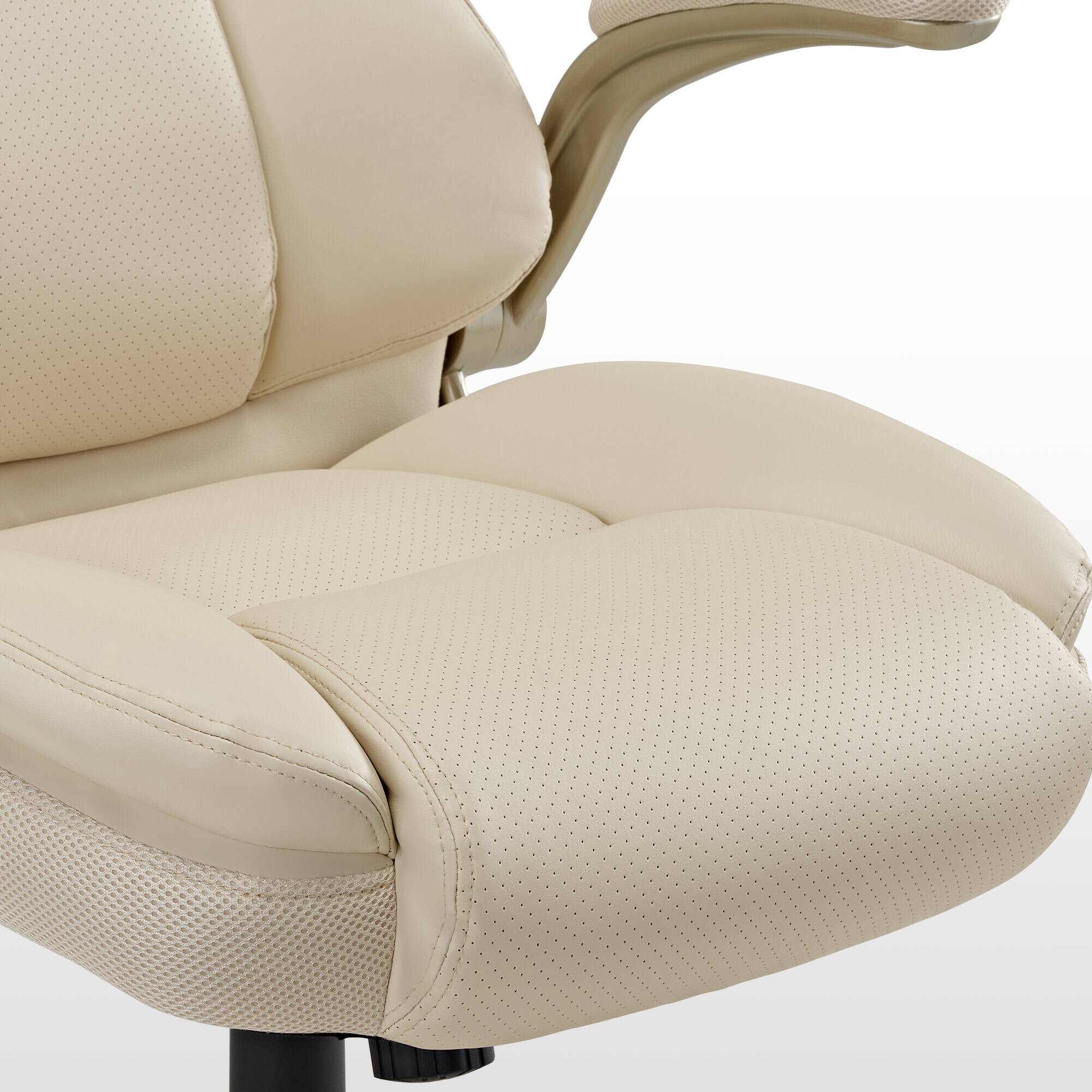 Alt View 4. Eureka Ergonomic - High Back Office Chair Executive Office Home Desk Chair - Off White.