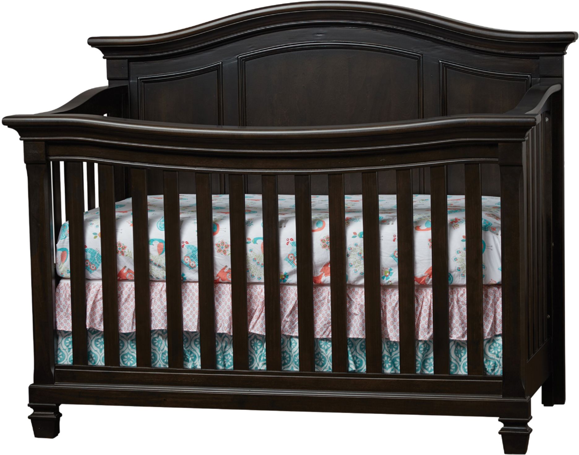 Best Buy Baby Cache Glendale 4 in 1 Convertible Crib Charcoal