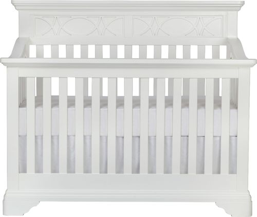 Baby Cache - Haven Hill 4-in-1 Convertible Crib - White Lace