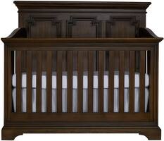 Biltmore - Amherst 4-in-1 Convertible Crib - Burnt Oak - Front_Zoom