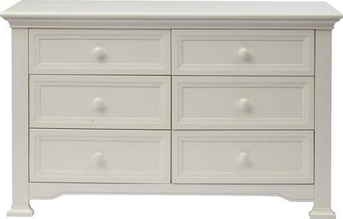 Kingsley - Brunswick 6-Drawer Dresser - White