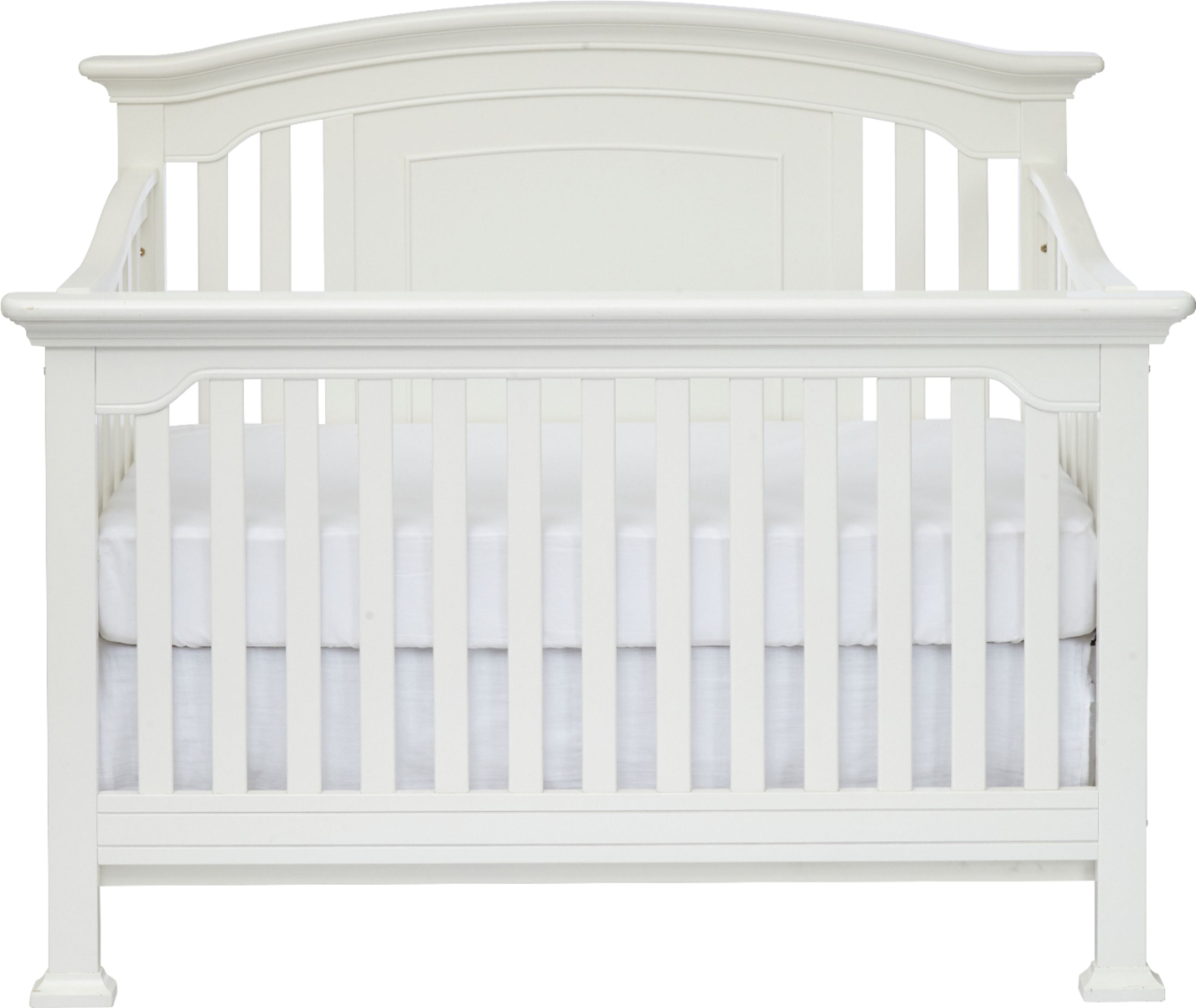 kingsley brunswick crib white