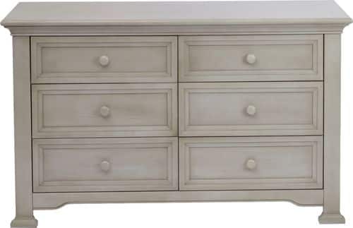 Kingsley - Brunswick 6-Drawer Dresser - Ash Gray
