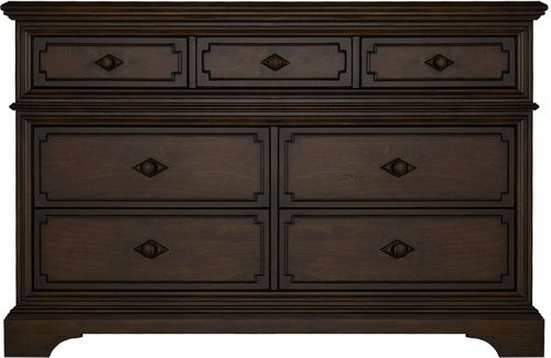 Biltmore - Amherst 7-Drawer Dresser - Burnt Oak