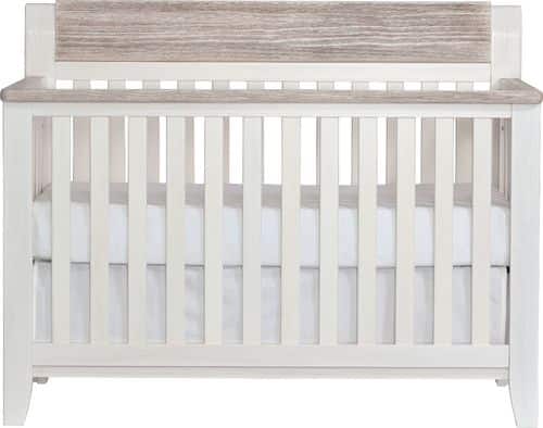 Suite Bebé - Hayes 4-in-1 Convertible Crib - White/Natural