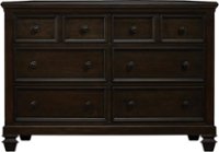 Front Zoom. Baby Cache - Glendale 6-Drawer Dresser - Charcoal Brown.