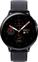 Samsung - Galaxy Watch Active2 Smartwatch 44mm Stainless Steel AT&T - Black - Front_Zoom