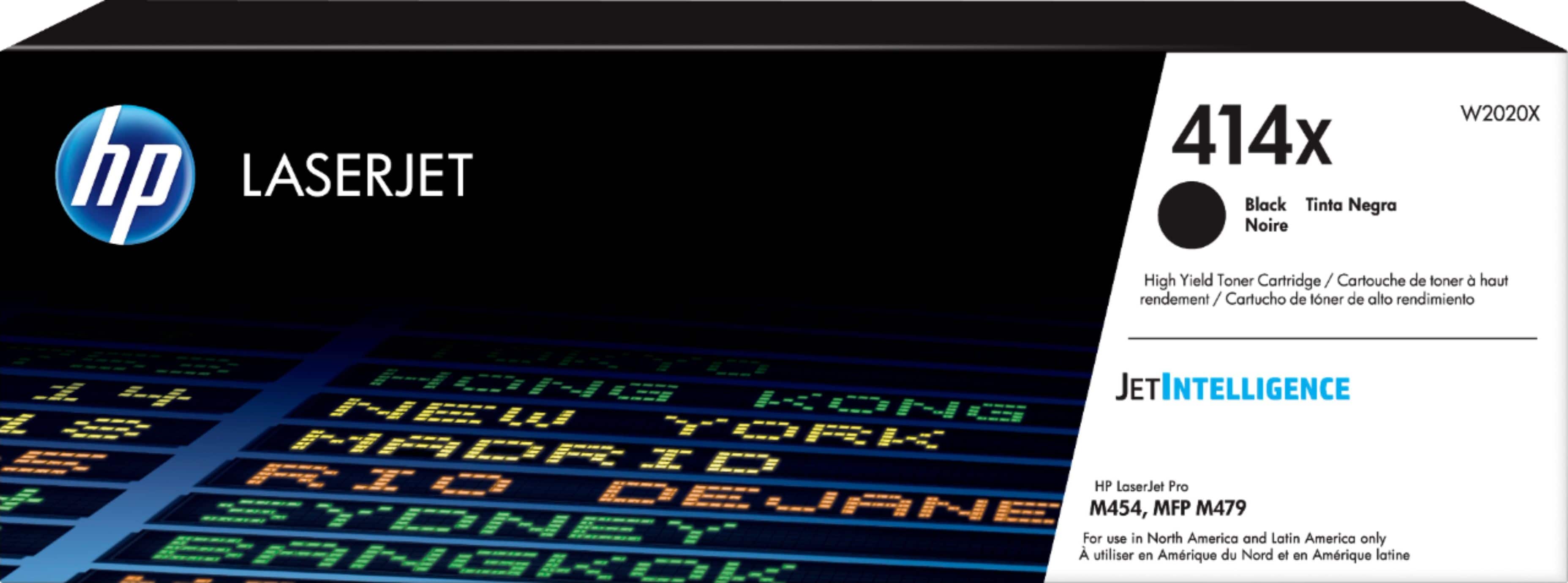 Front. HP - 414X High-Yield Toner Cartridge - Black.