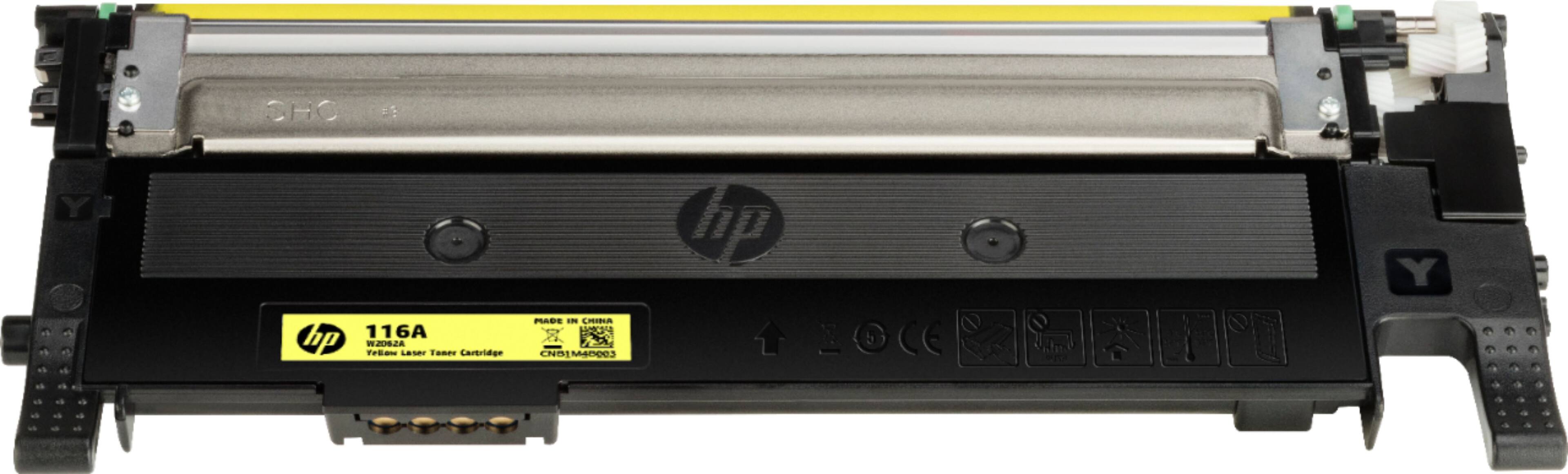 Alt View 11. HP - 116A Standard Capacity Toner Cartridge - Yellow.