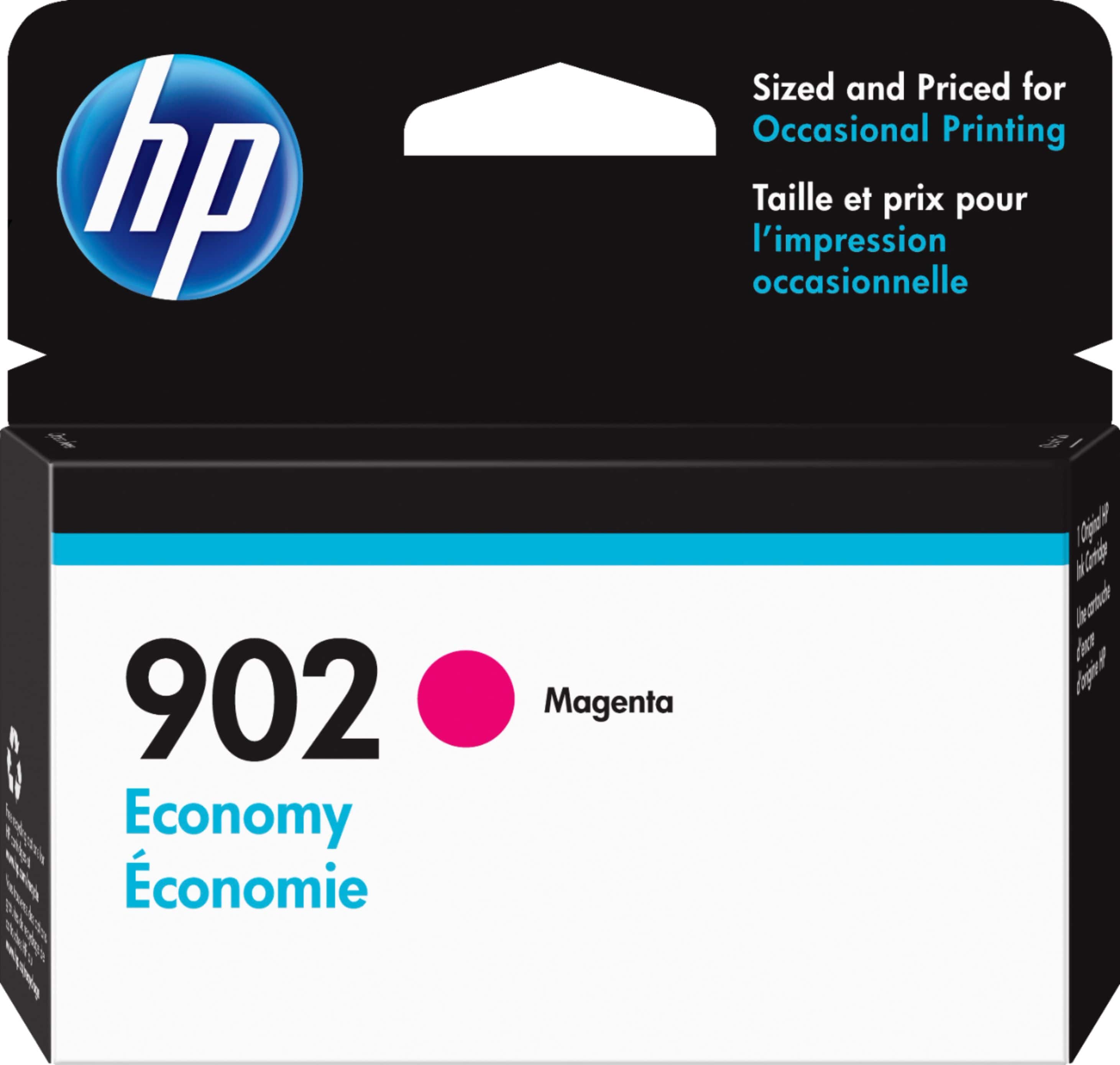 Front. HP - 902 Economy Economy Capacity - Magenta Ink Cartridge.