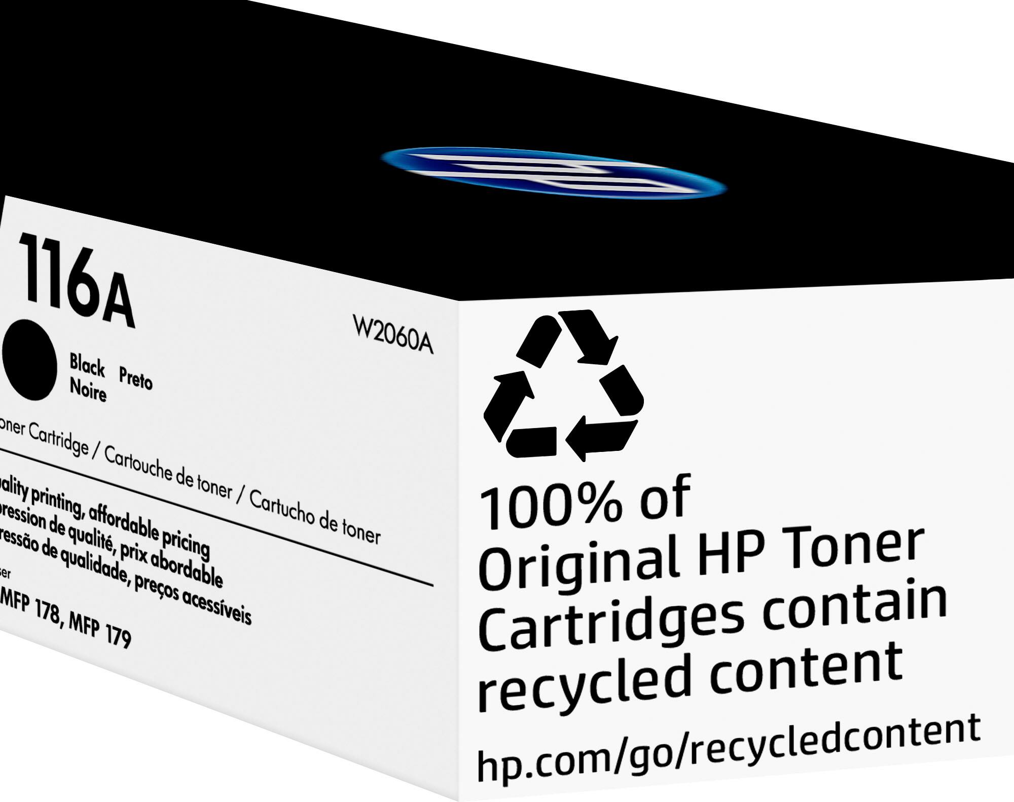 Alt View 13. HP - 116A Standard Capacity Toner Cartridge - Black.