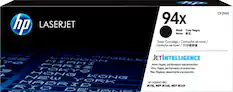 Front. HP - 94X Standard Capacity Toner Cartridge - Black.