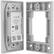 Alt View 13. RunLessWire - Click For Philips Hue - Light Switch - Gray.