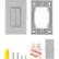 Alt View 14. RunLessWire - Click For Philips Hue - Light Switch - Gray.