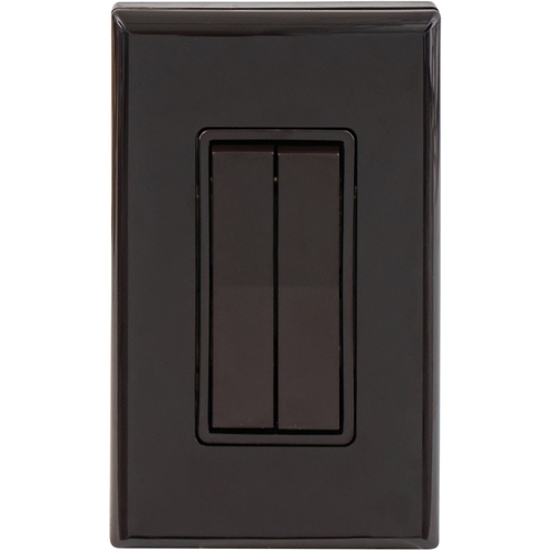 RunLessWire - Click For Philips Hue - Light Switch - Brown