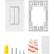 Alt View 18. RunLessWire - Click For Philips Hue - Light Switch - White.