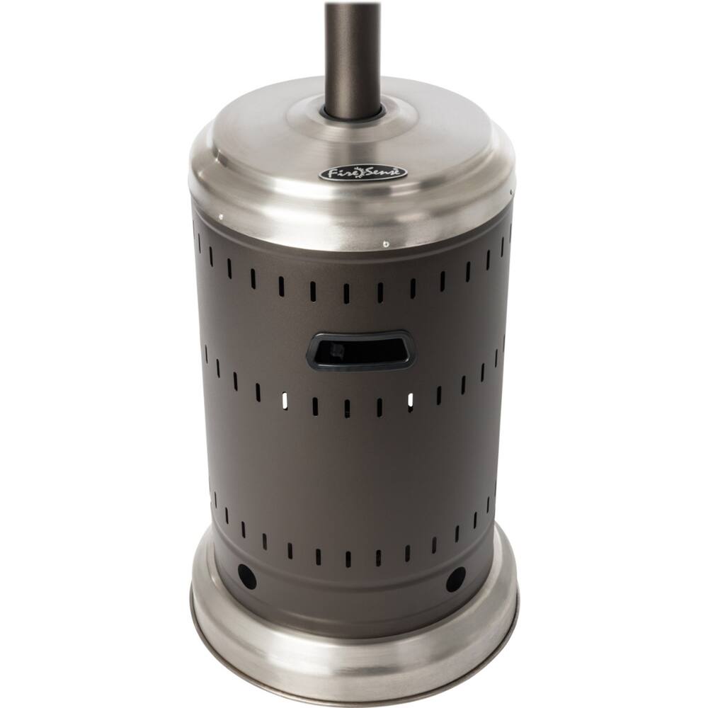 Best Buy Fire Sense Patio Heater Ash/Stainless Steel 63010