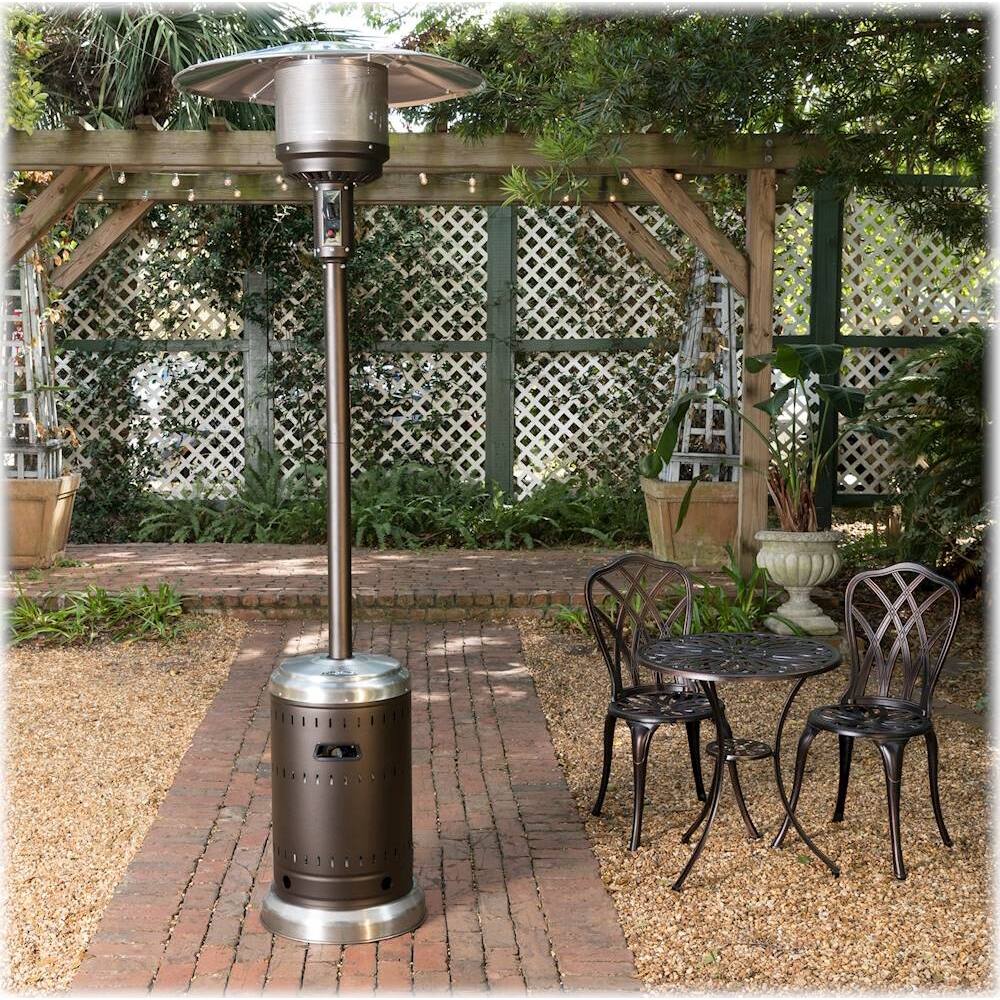 Best Buy Fire Sense Patio Heater Ash/Stainless Steel 63010