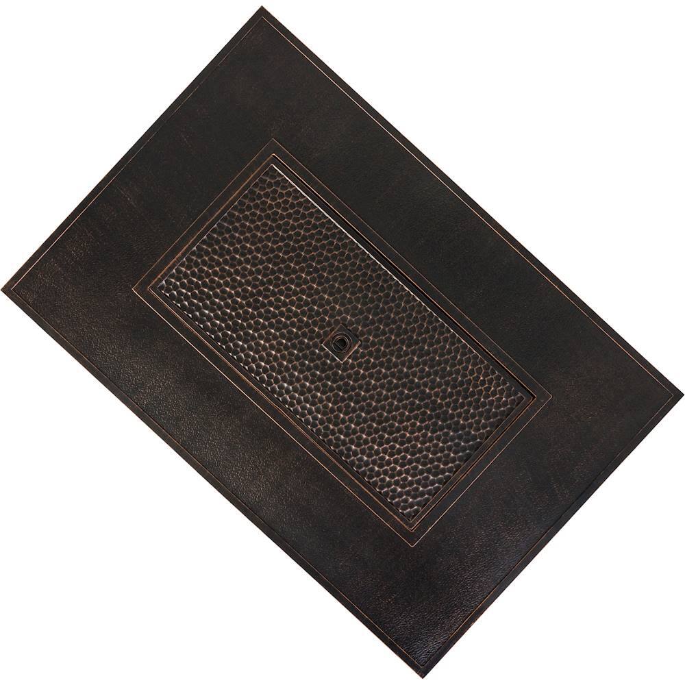 Alt View 13. Fire Sense - Weyland Rectangular Aluminum LPG Fire Pit - Antique Bronze.