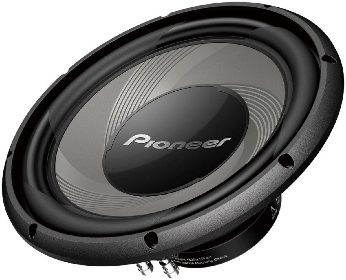 Pioneer TS-A250S4 10" SVC Single 4 Ohm Car Sub Subwoofer 1300W Total Power 