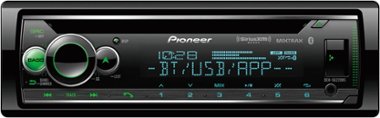 Bluetooth CD Receiver with Alexa Built-in when Paired with Pioneer Smart Sync app - Black - Front_Zoom