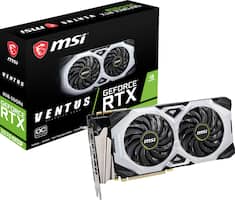 MSI - NVIDIA GeForce RTX 2070 Super 8GB GDDR6 PCI Express 3.0 Graphics Card - Black/Silver - Front_Zoom
