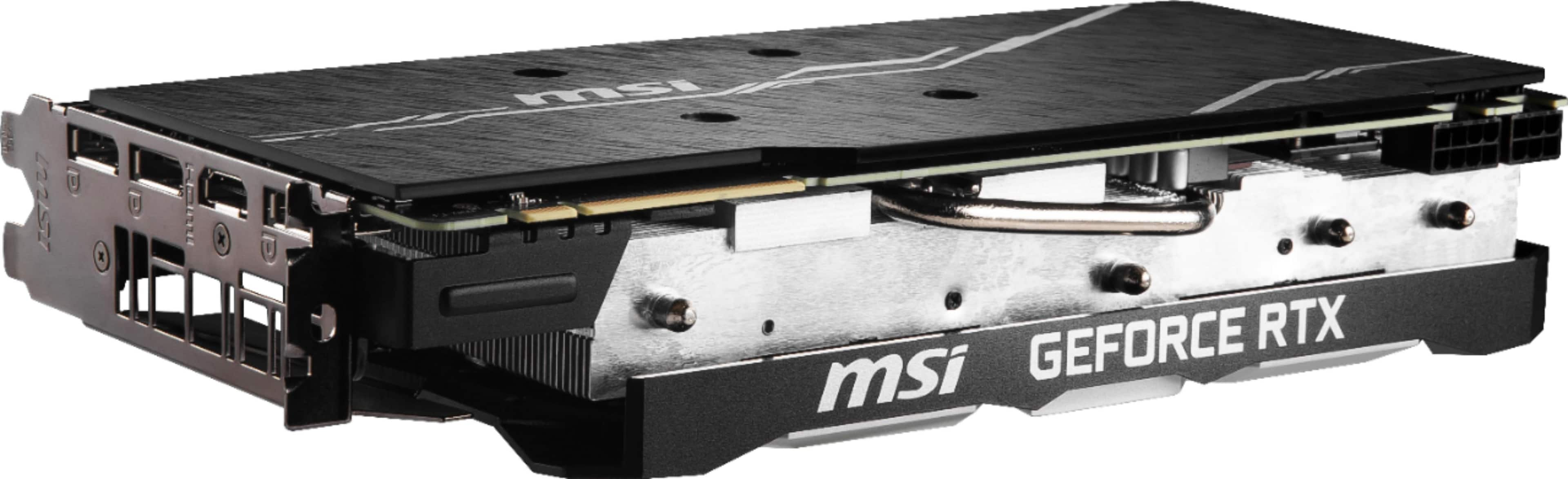 Best Buy: MSI SUPER VENTUS OC NVIDIA GeForce RTX 2080 Super 8GB GDDR6 PCI Express 3.0 Graphics Card Black/Silver 2080 SUPER VENTUS XS OC BV