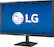 Alt View 11. LG - 24" IPS LED FHD 75Hz FreeSync Monitor (HDMI, VGA) - Black.