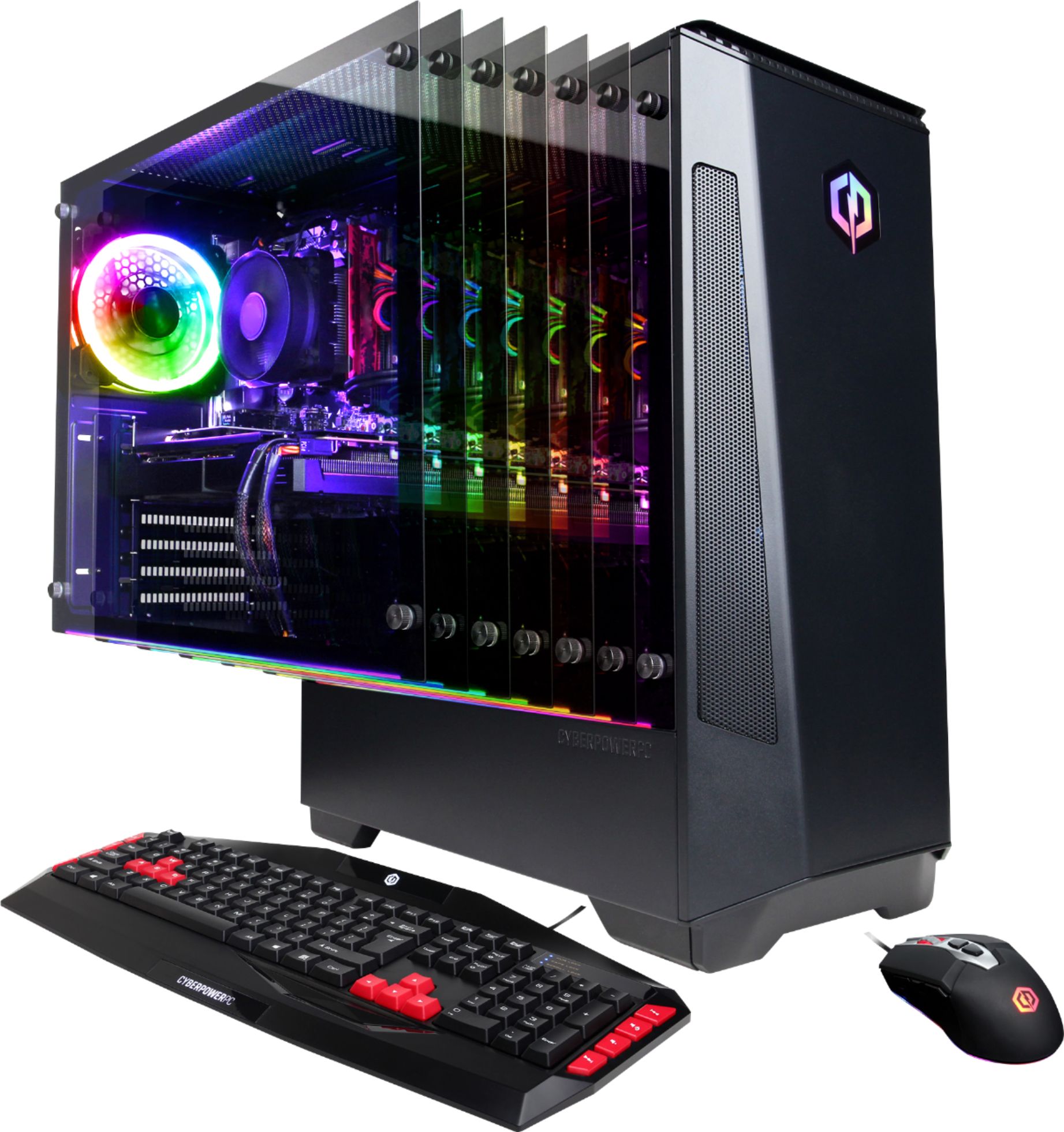 CyberPowerPC Gaming Desktop AMD Ryzen 3 2300X  - Best Buy