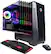 Front. CyberPowerPC - Gaming Desktop - AMD Ryzen 3 2300X - 8GB Memory - AMD Radeon RX 570 - 1TB HDD + 240GB SSD - Black.