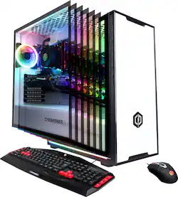 CyberPowerPC Gaming Desktop AMD Ryzen 3700X 16GB Memory AMD