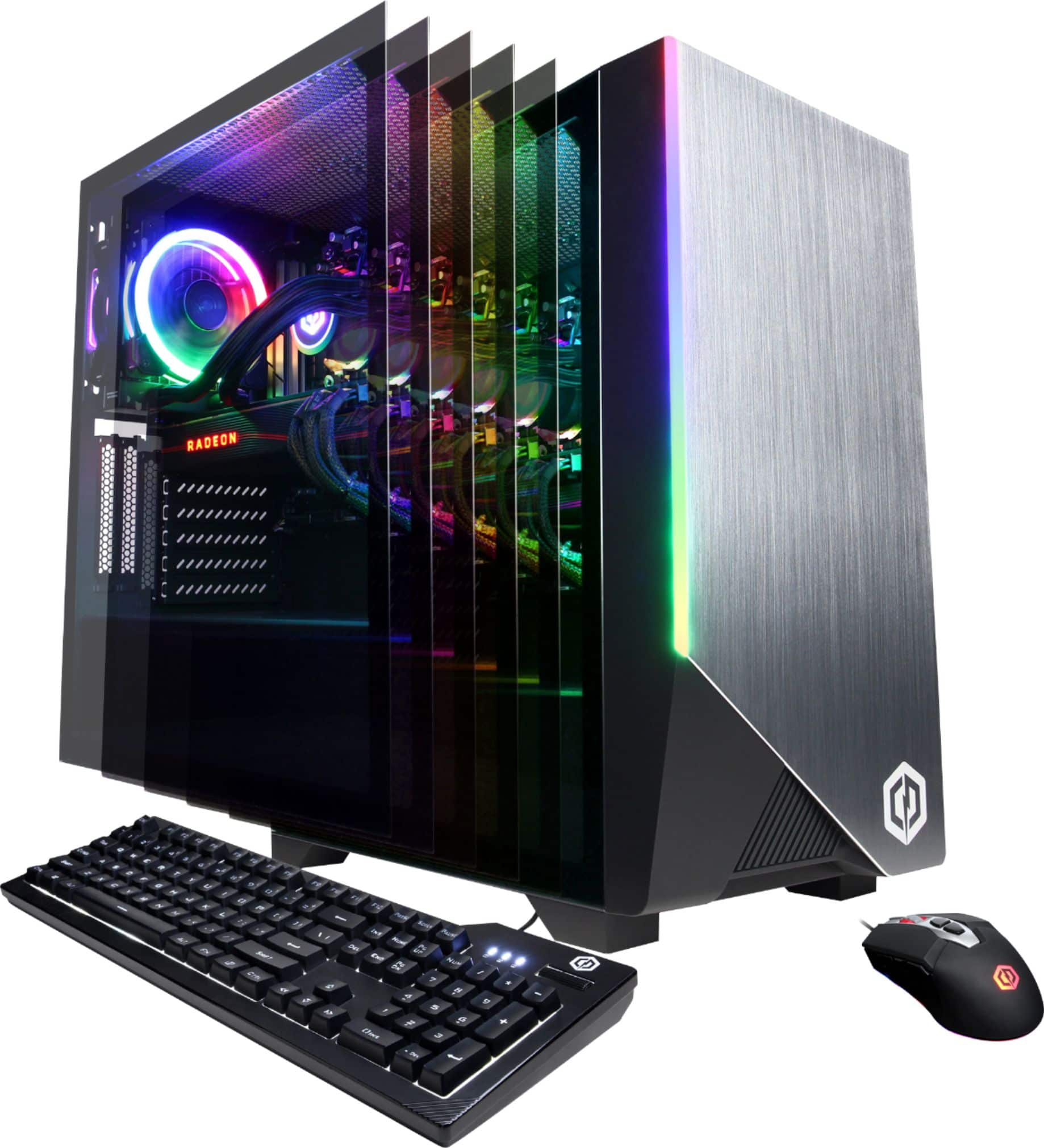 CyberPowerPC Gaming Desktop AMD Ryzen 7 3700X - Best Buy