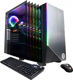 CyberPowerPC Gaming Desktop AMD Ryzen 3700X 16GB Memory AMD