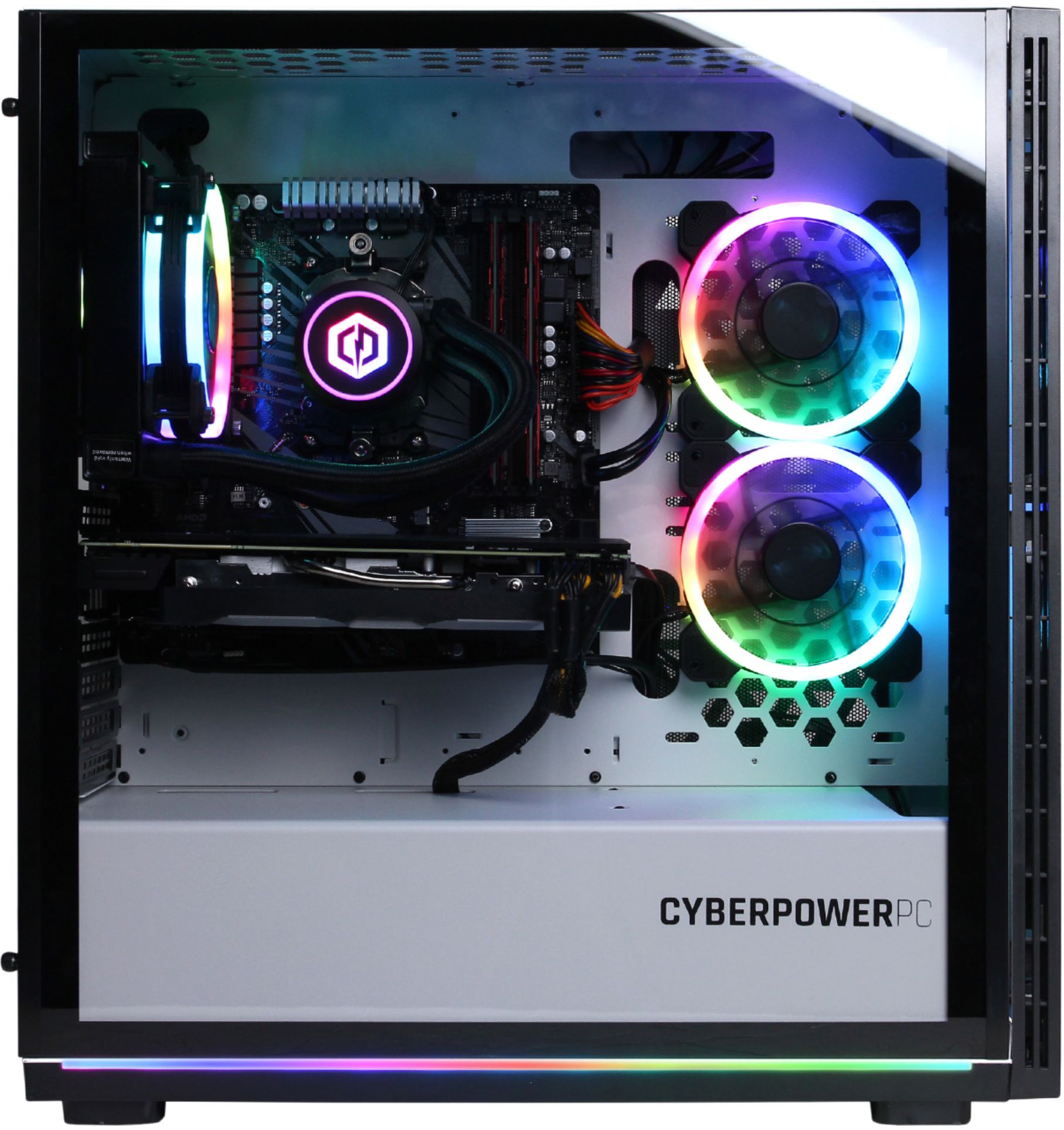 Best Buy: CyberPowerPC Gaming Desktop AMD Ryzen 7 3700X 16GB 