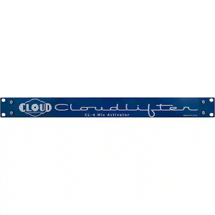 Front. Cloud Microphones - Cloudlifter 4.0-Ch. Microphone Amplifier - Blue/White.