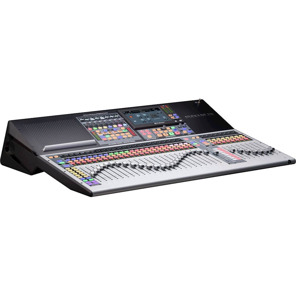 Angle View: PreSonus - StudioLive 32S Series III 32-Channel Digital Mixer - Black/Gray