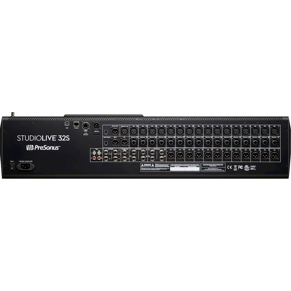 Alt View 11. PreSonus - StudioLive 32S Series III 32-Channel Digital Mixer - Black/Gray.