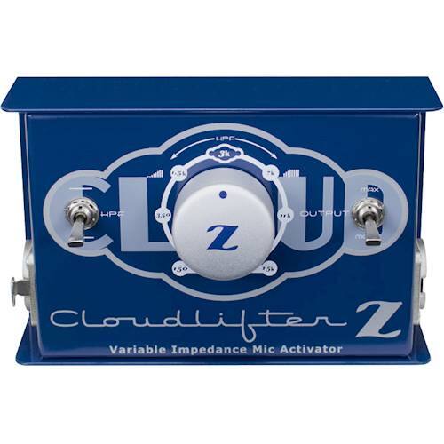 Alt View 11. Cloud Microphones - Cloudlifter 1.0-Ch. Amplifier - Blue/White.