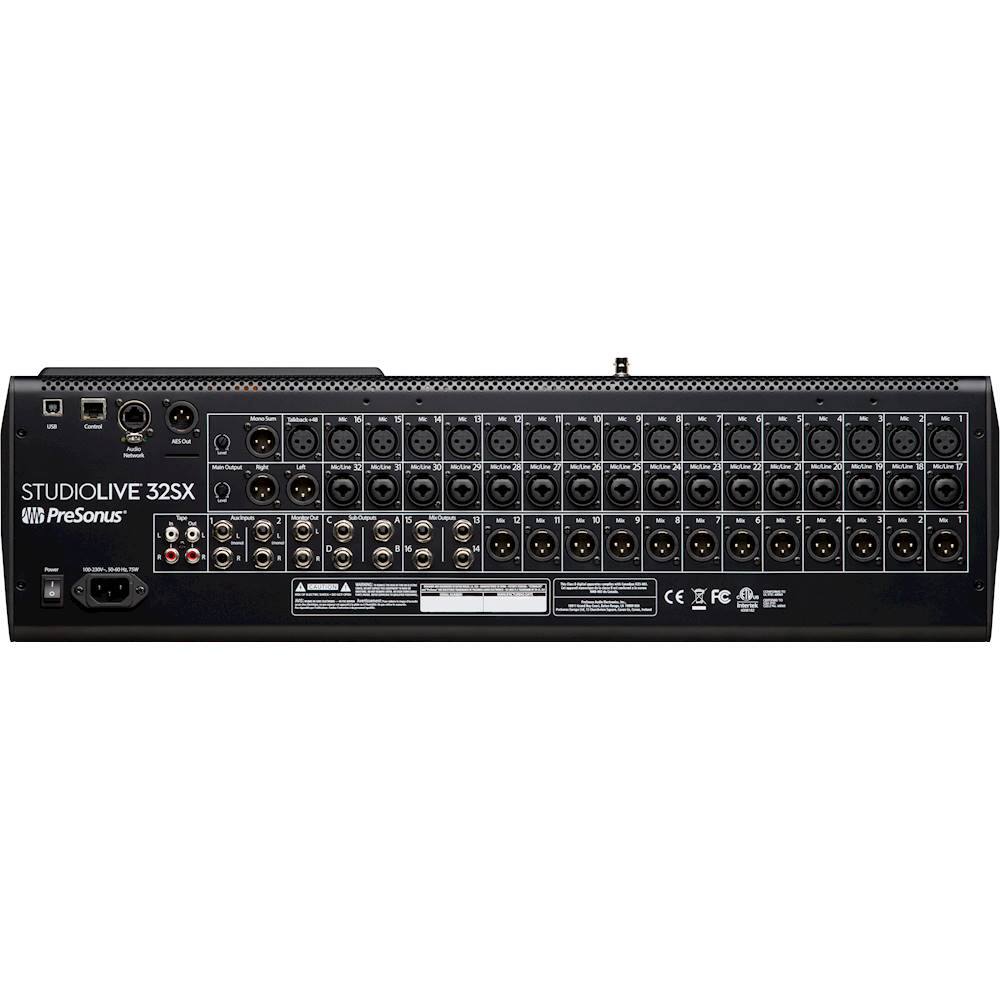 Alt View 11. PreSonus - StudioLive 32SX Series III 32-Channel Digital Mixer - Black/Gray.