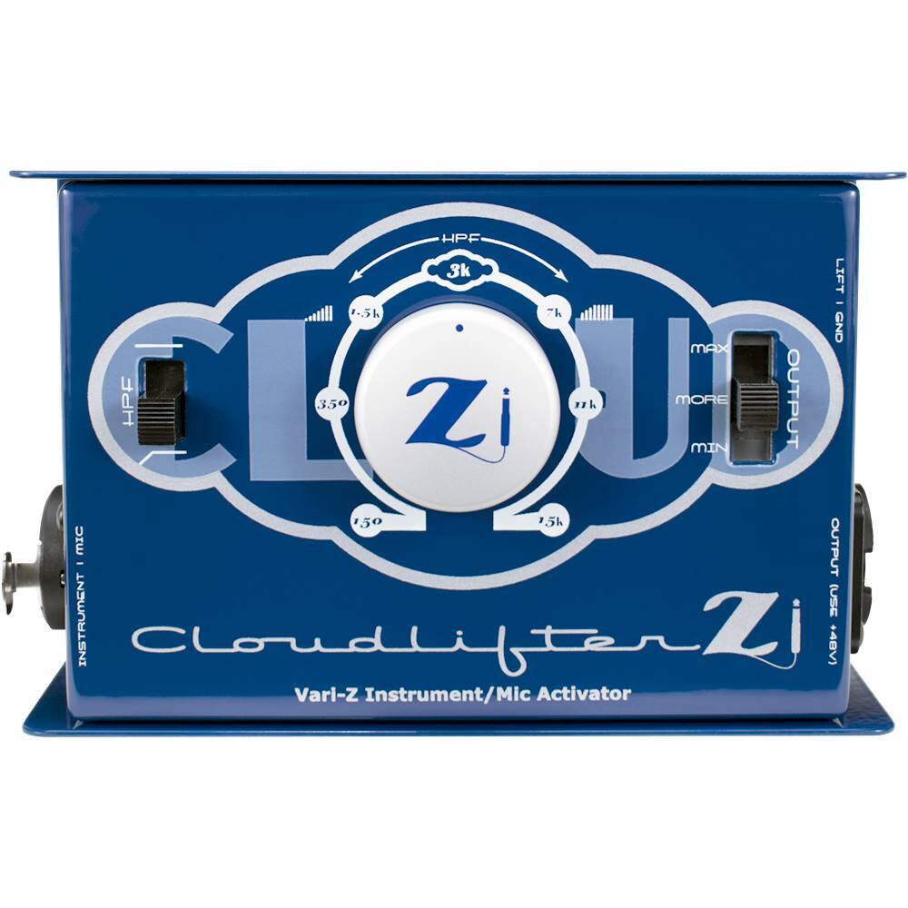 Front. Cloud Microphones - Cloudlifter 1.0-Ch. Microphone and Instrument Amplifier - Blue/White.