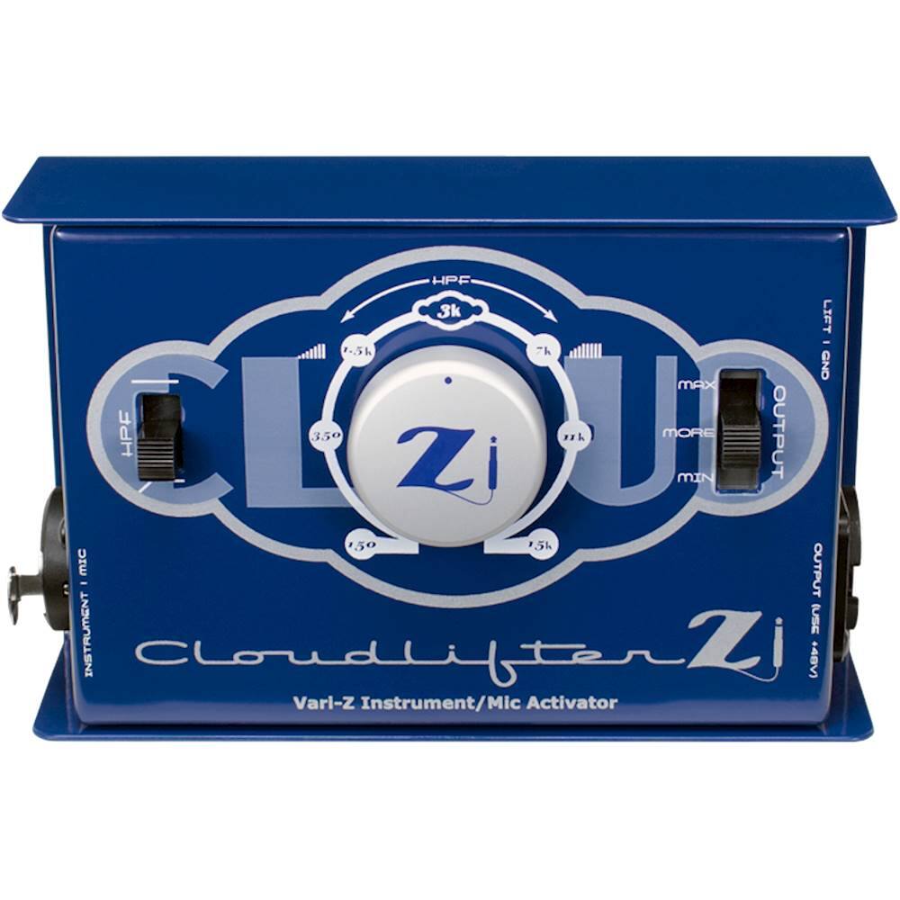 Alt View 11. Cloud Microphones - Cloudlifter 1.0-Ch. Microphone and Instrument Amplifier - Blue/White.