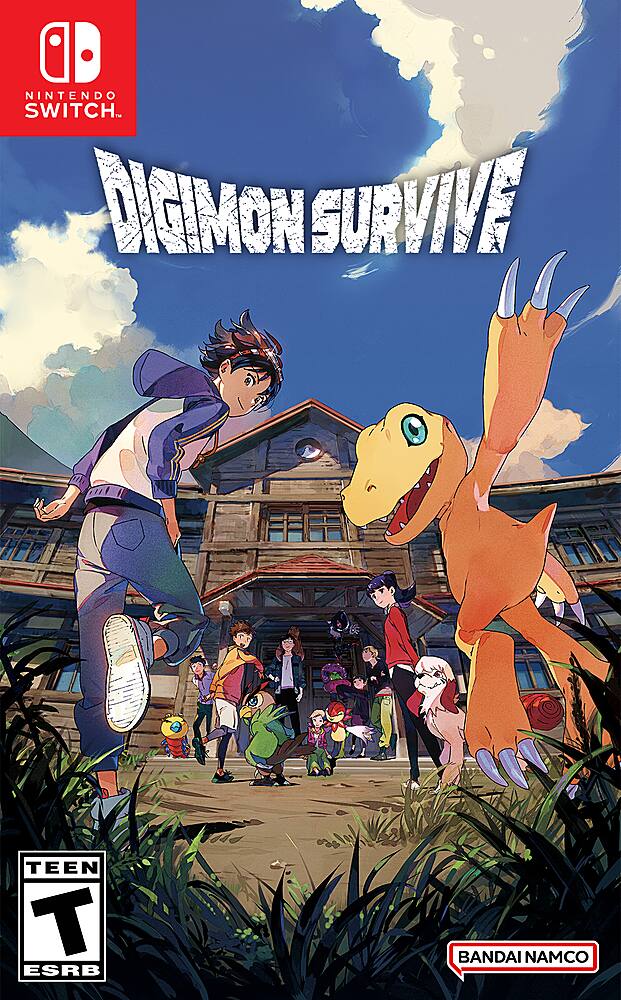 Front. BANDAI NAMCO Entertainment - Digimon Survive. - T (Teen 13+)